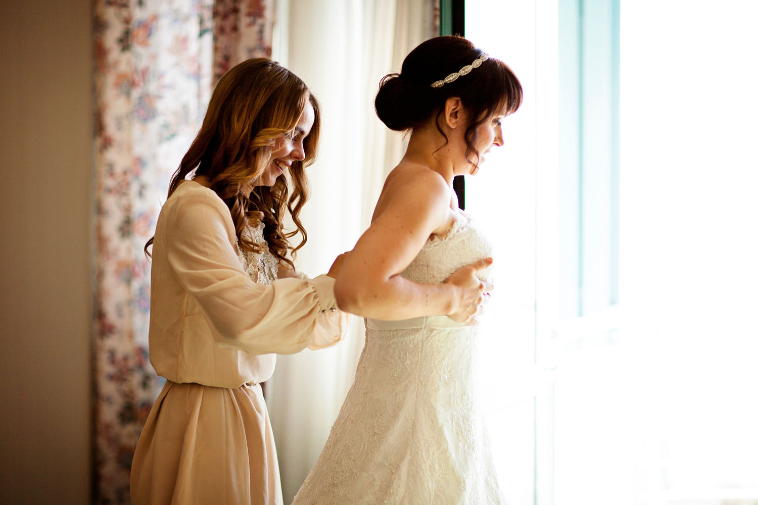 Hochzeitsemotion Braut